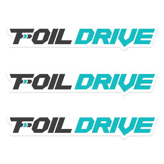 FOIL DRIVE™ BUMPER STICKER (3 PACK)